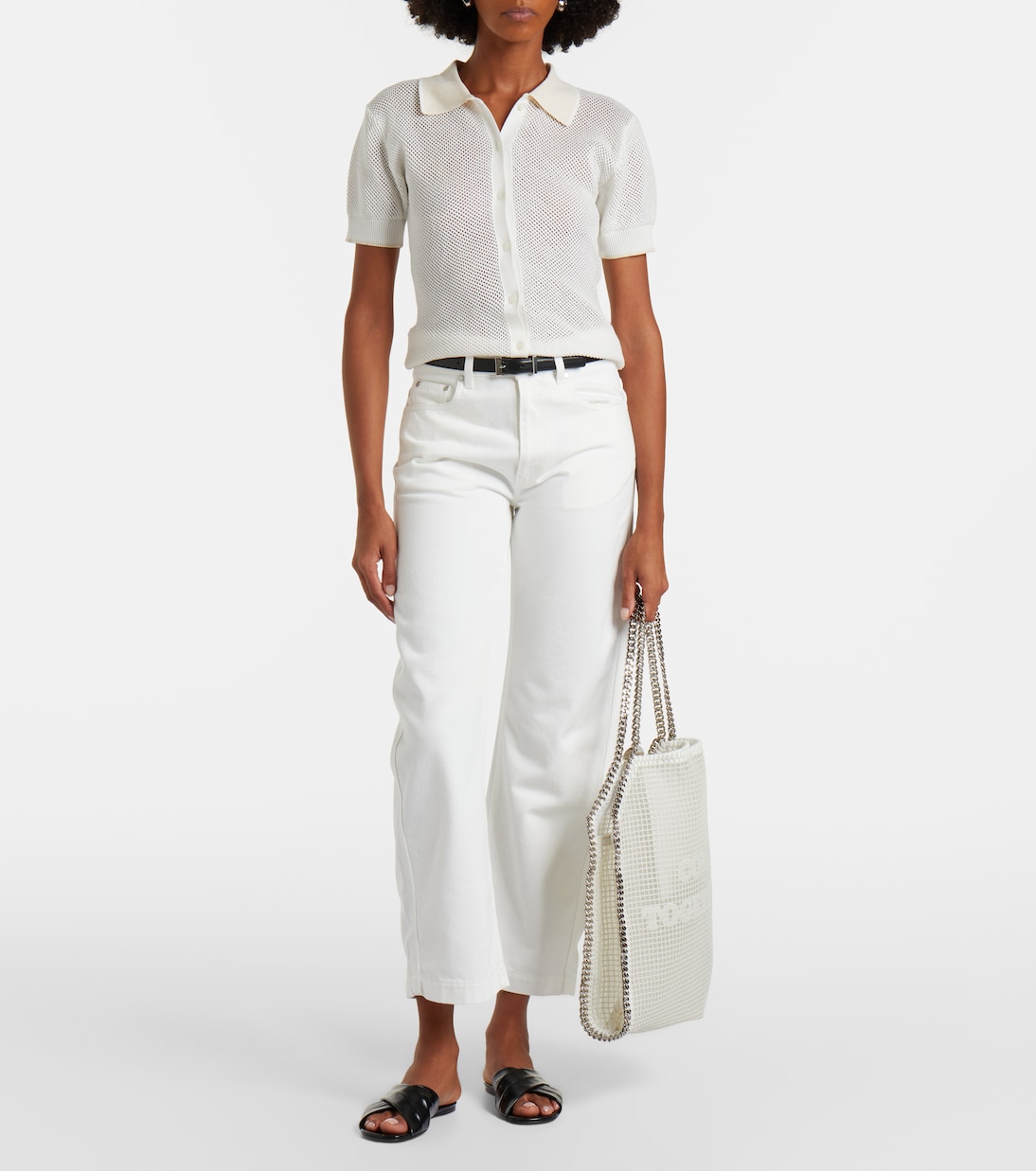 Tote Falabella Medium aus Mesh | Stella McCartney