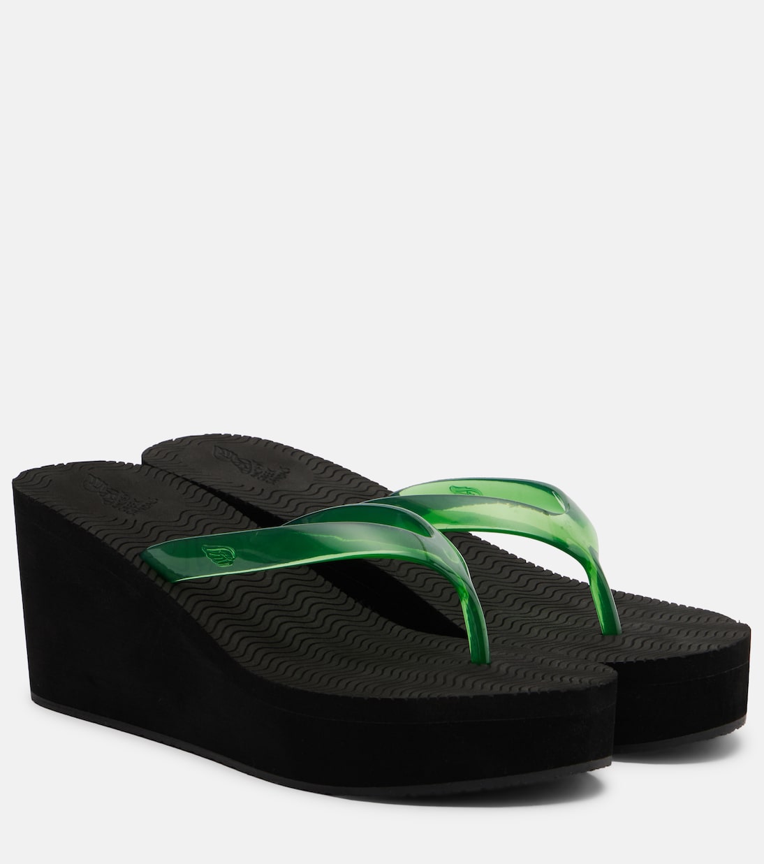 Etheria platform thong sandals | Ancient Greek Sandals