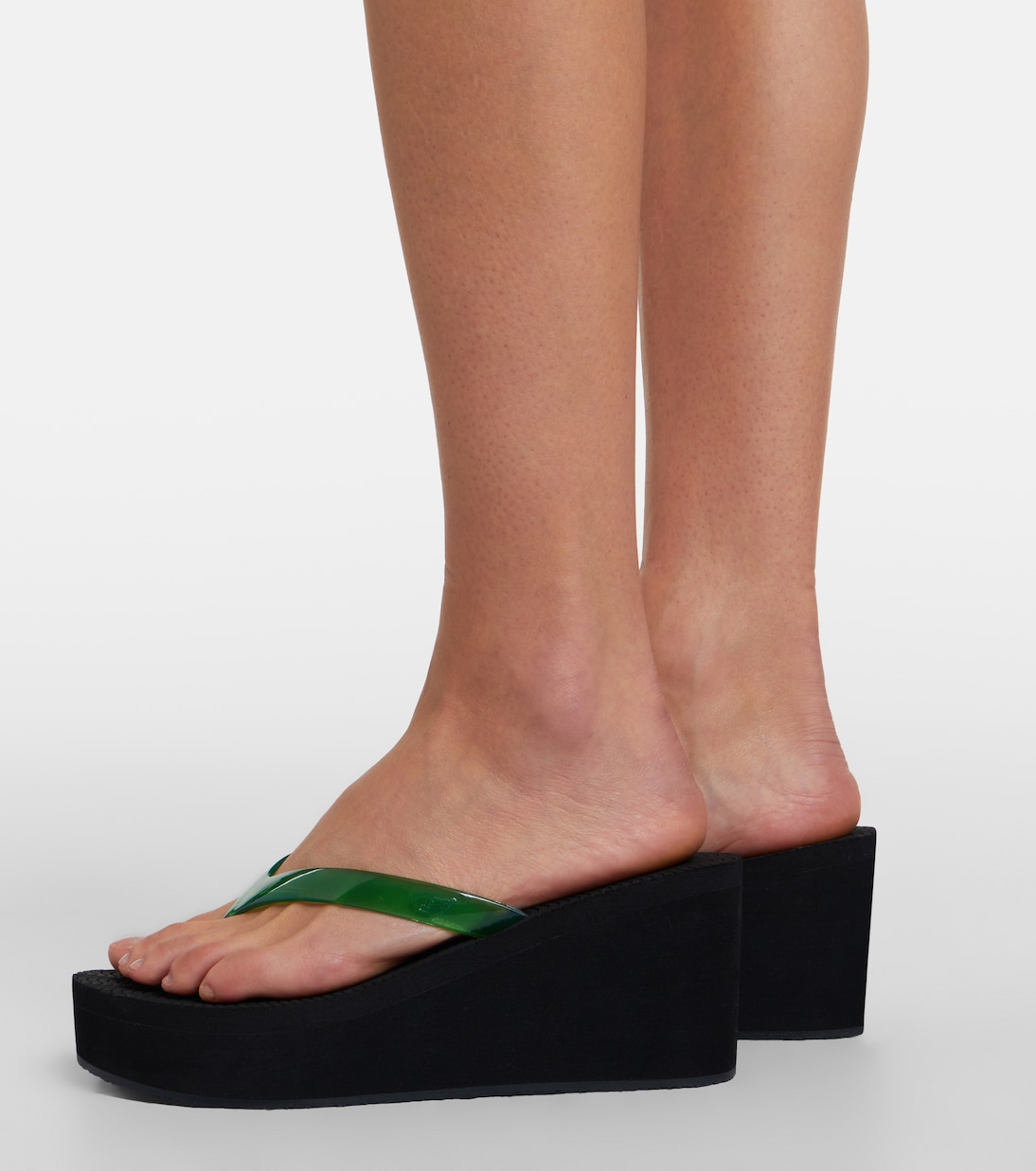 Etheria platform thong sandals | Ancient Greek Sandals