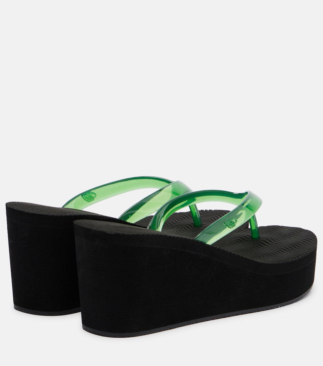 Etheria platform thong sandals | Ancient Greek Sandals