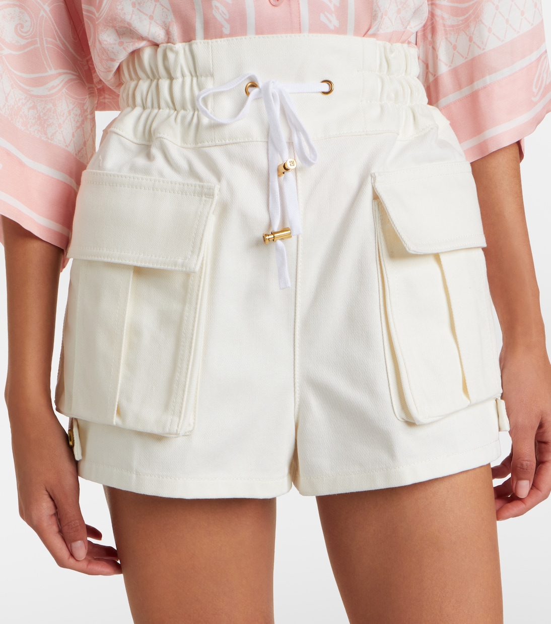 Short cargo en denim | Balmain