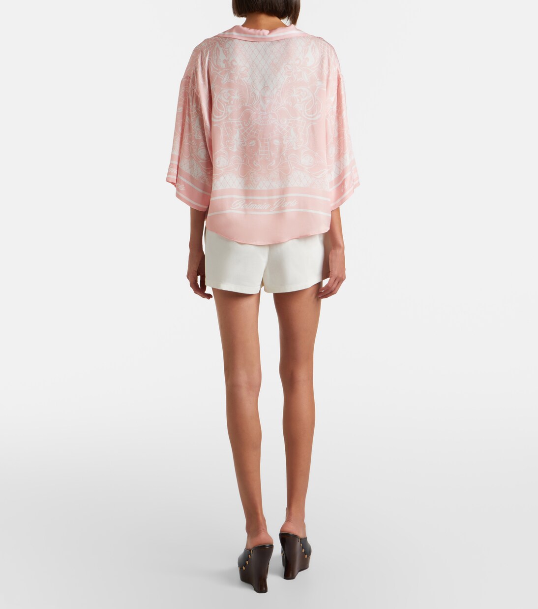 Short cargo en denim | Balmain