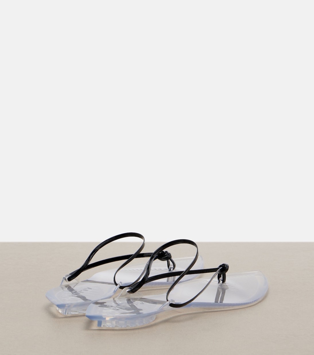 Invisible leather thong sandals | Alaïa
