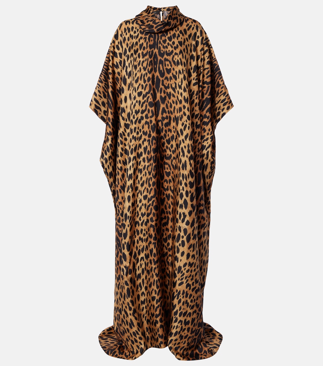 Leopard-print silk maxi dress | Gucci