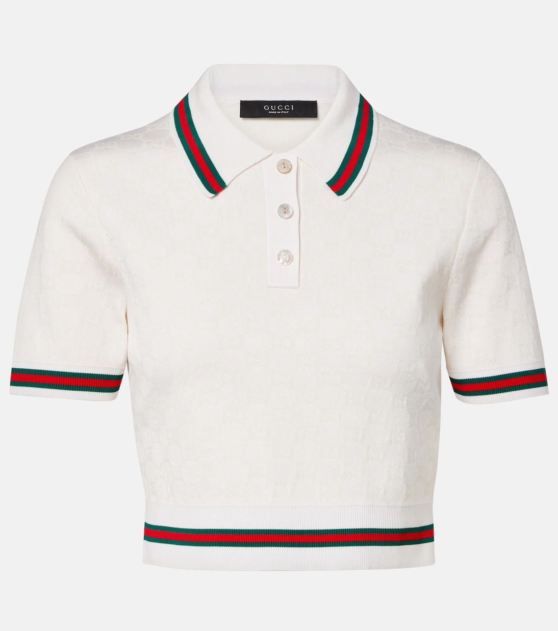 Polohemd GG aus Jacquard | Gucci