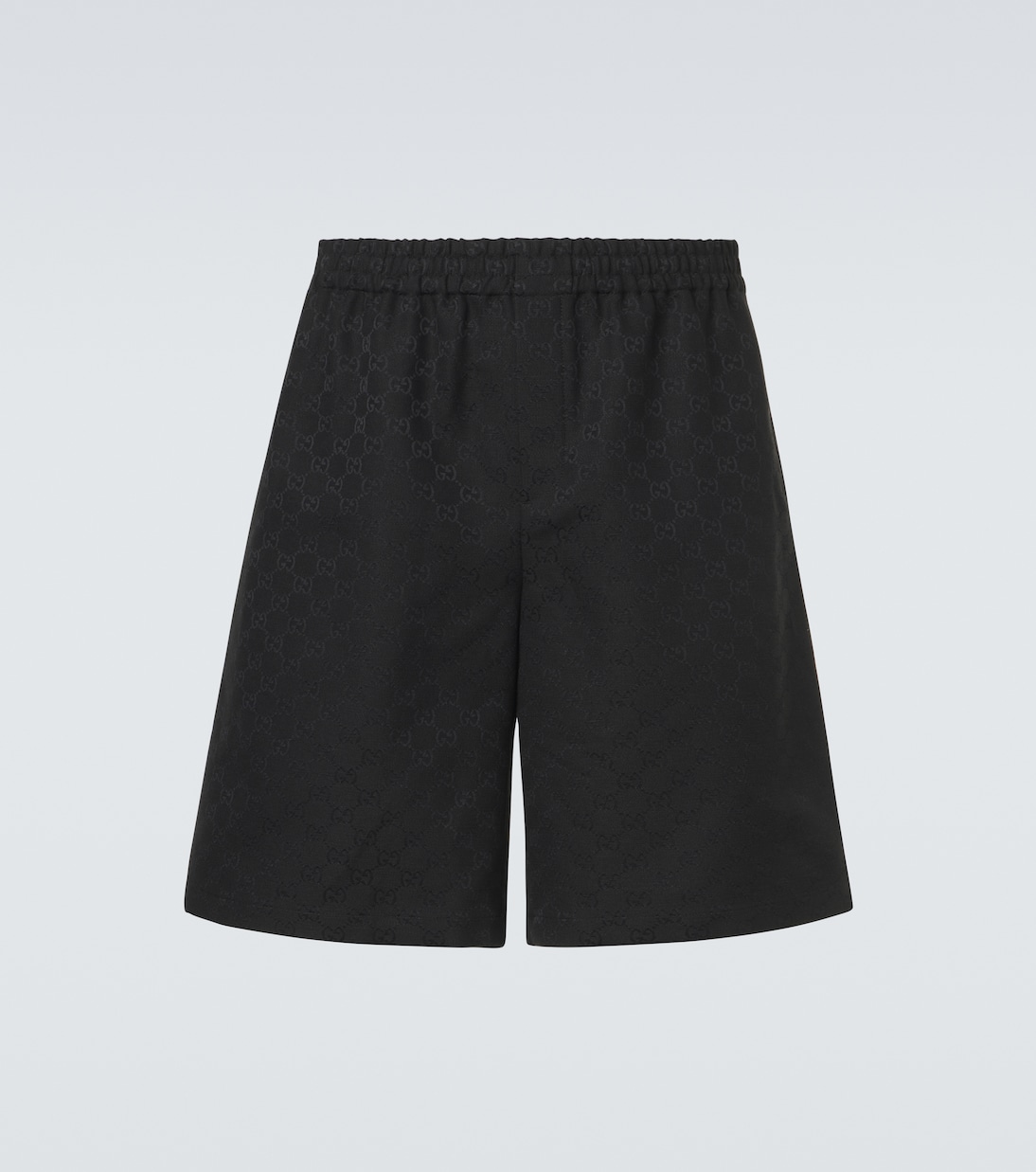 GG canvas linen-blend shorts | Gucci