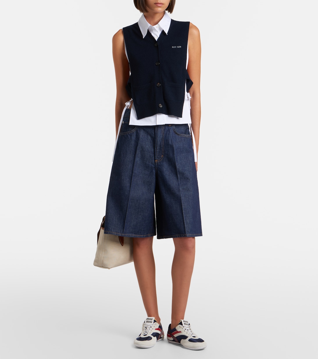 Nolan 데님 버뮤다 쇼츠 | Agolde