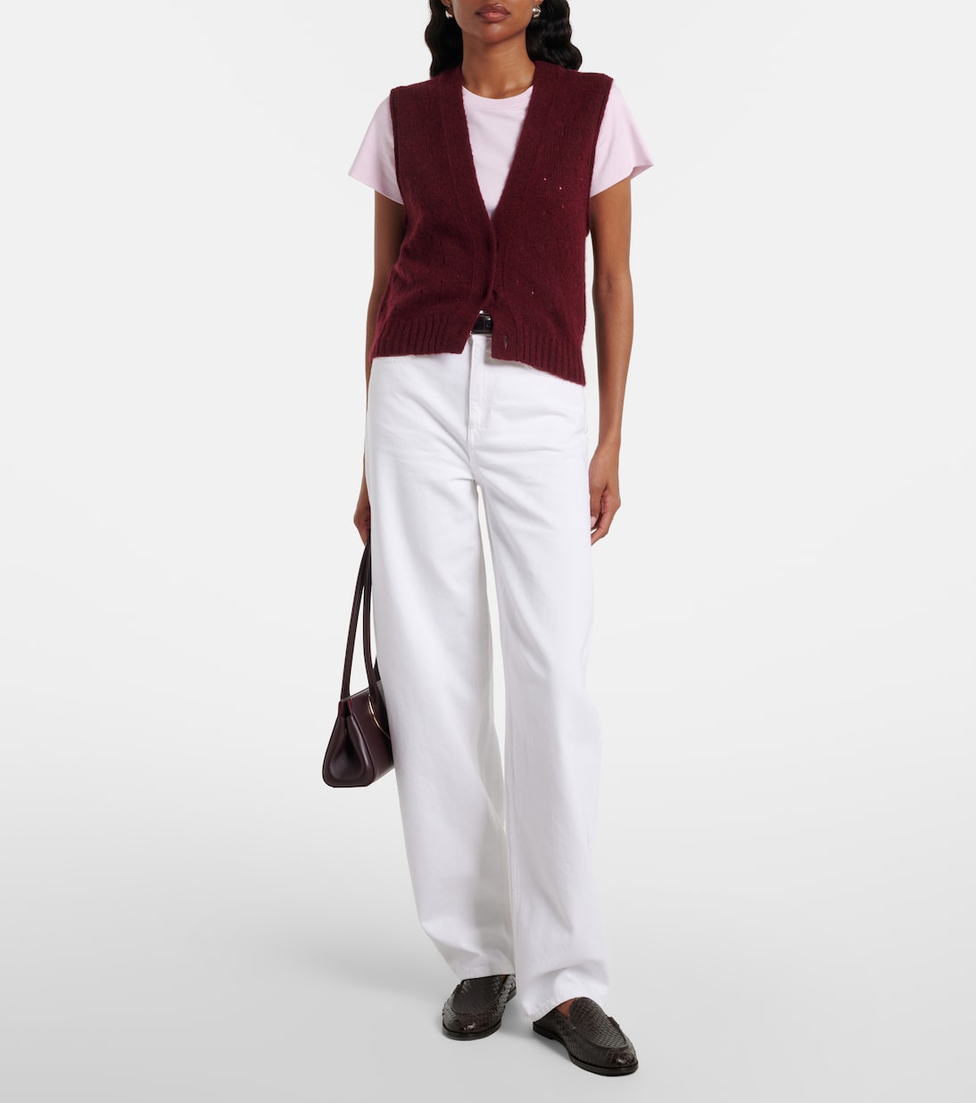 Luxury Love cashmere sweater vest | Dorothee Schumacher