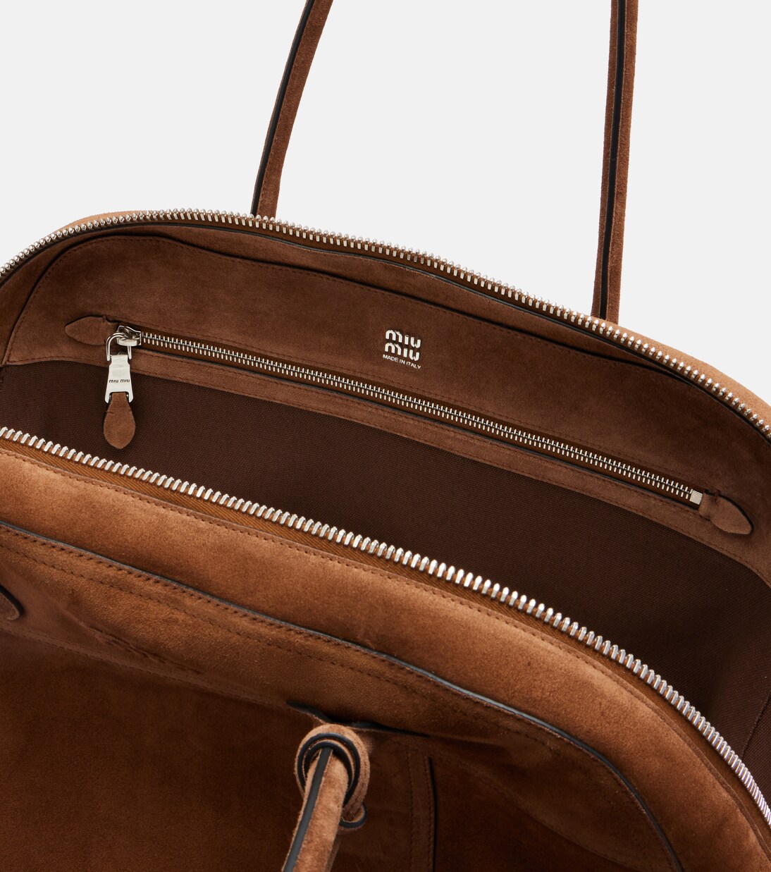 Vivant suede bowling bag | Miu Miu