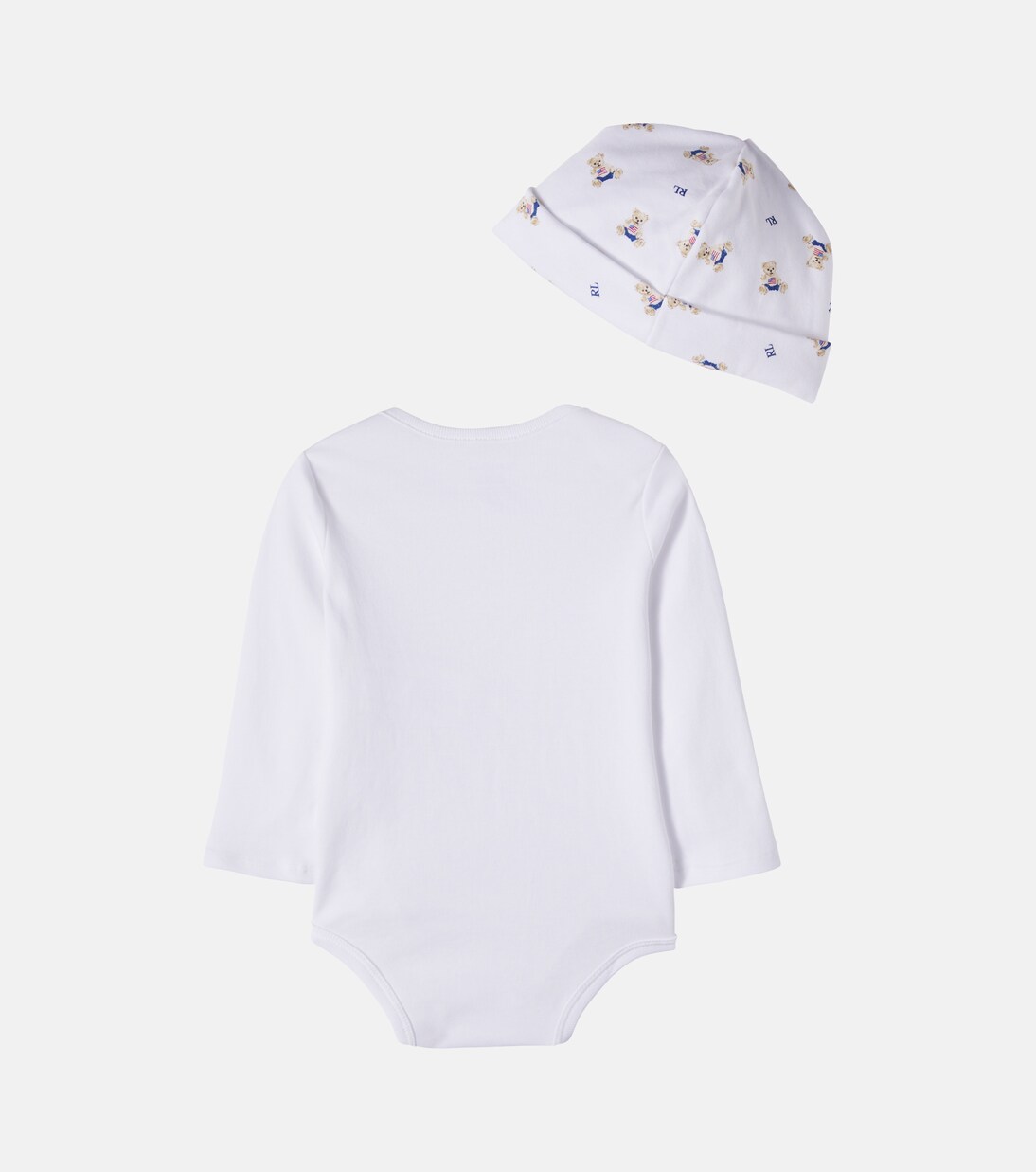 Baby Set aus Body, Mütze und Lätzchen | Polo Ralph Lauren Kids