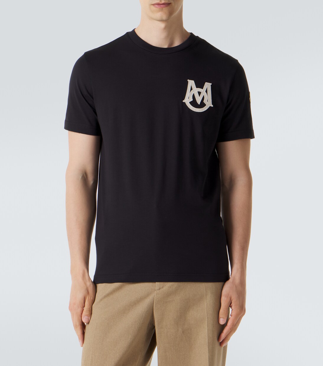 Logo cotton jersey T-shirt | Moncler