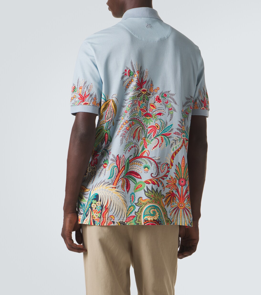 Polo en coton à imprimé | Etro