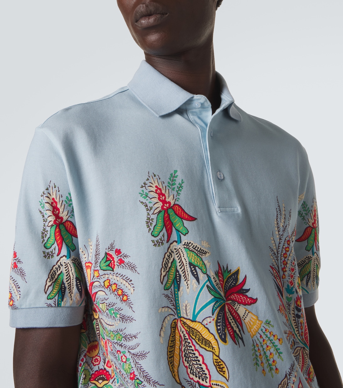 Polo en coton à imprimé | Etro