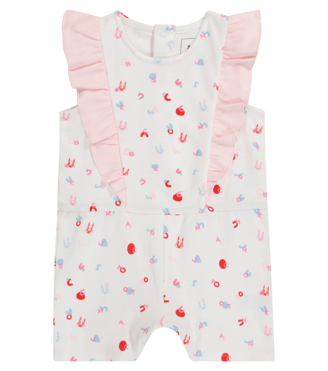 Baby printed cotton playsuit | Marc Jacobs Kids