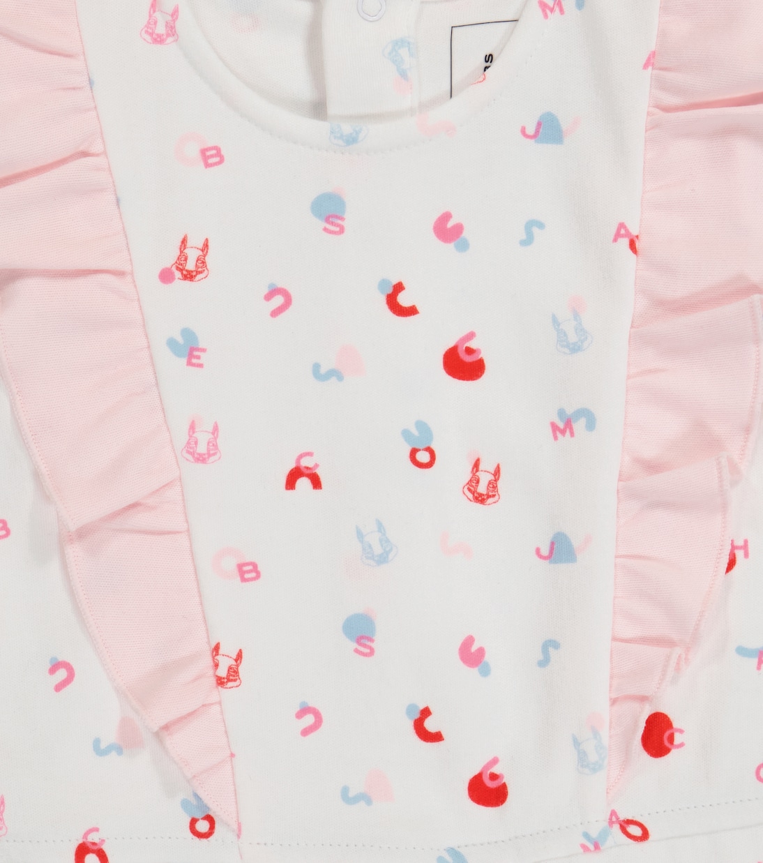 Baby printed cotton playsuit | Marc Jacobs Kids