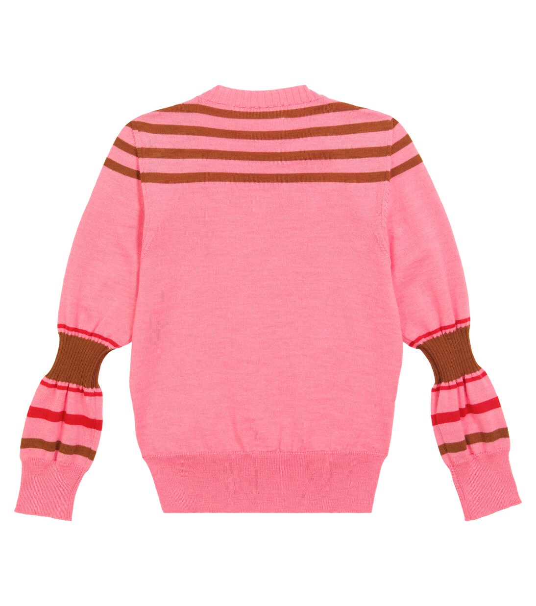 x The Woolmark Company striped wool sweater | Victoria Beckham Kids