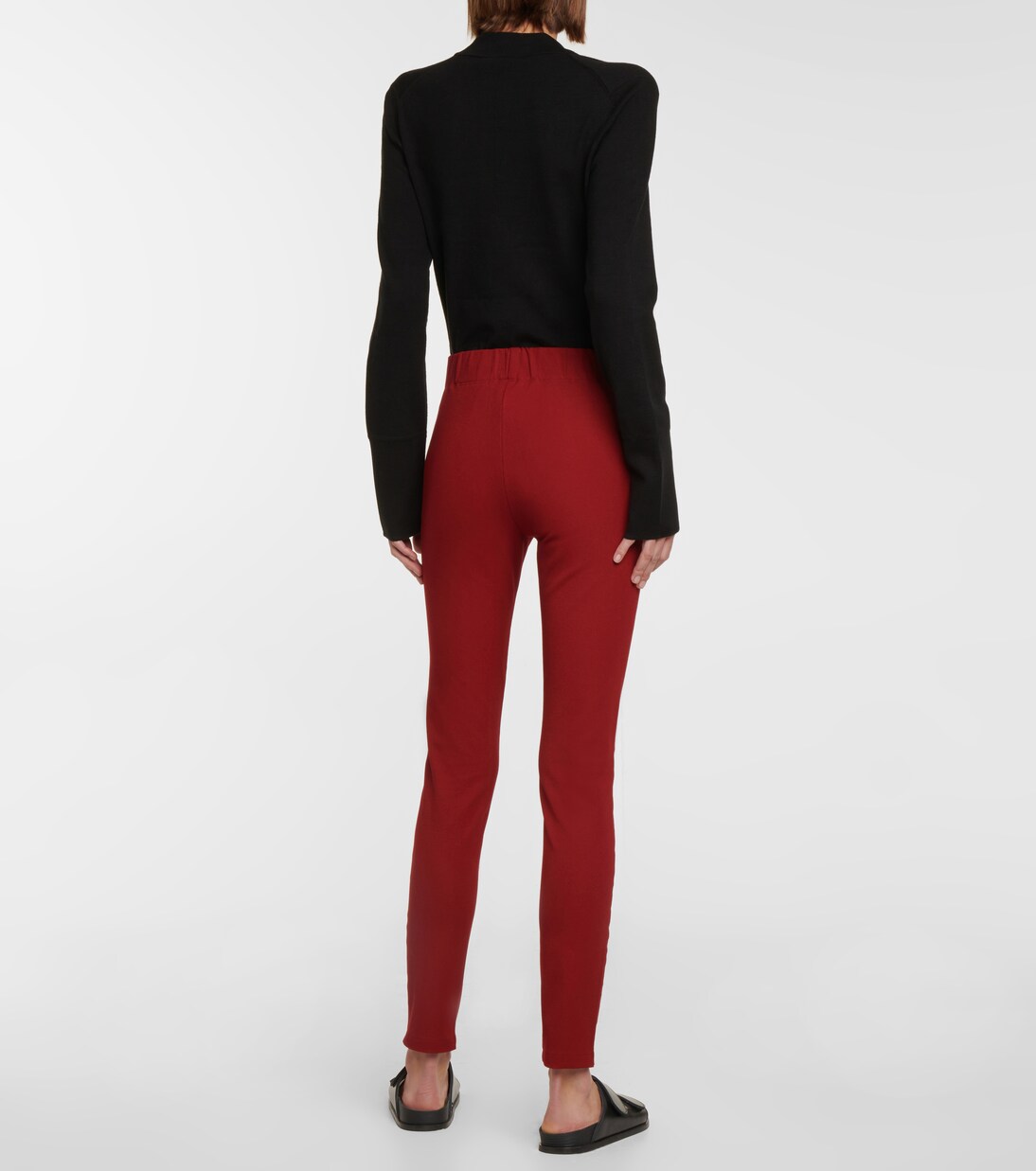 High-Rise Leggings aus Gabardine | Joseph