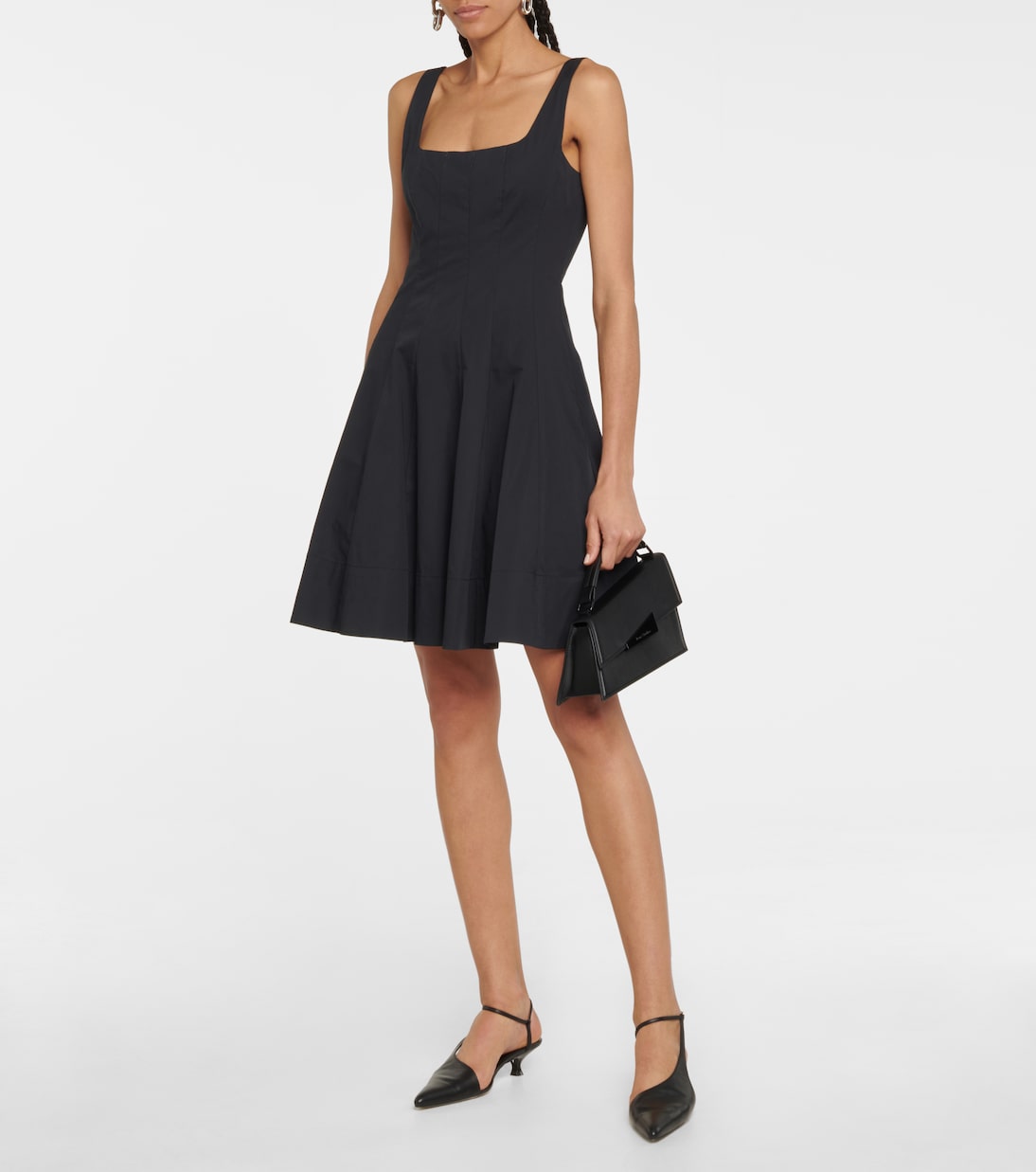 Minikleid Wells aus Baumwolle | Staud