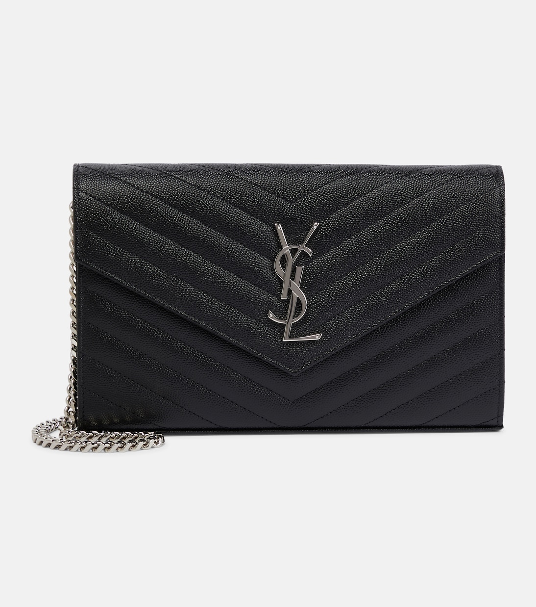 Portemonnaie mit Kettenriemen Cassandre aus Matelassé-Leder | Saint Laurent
