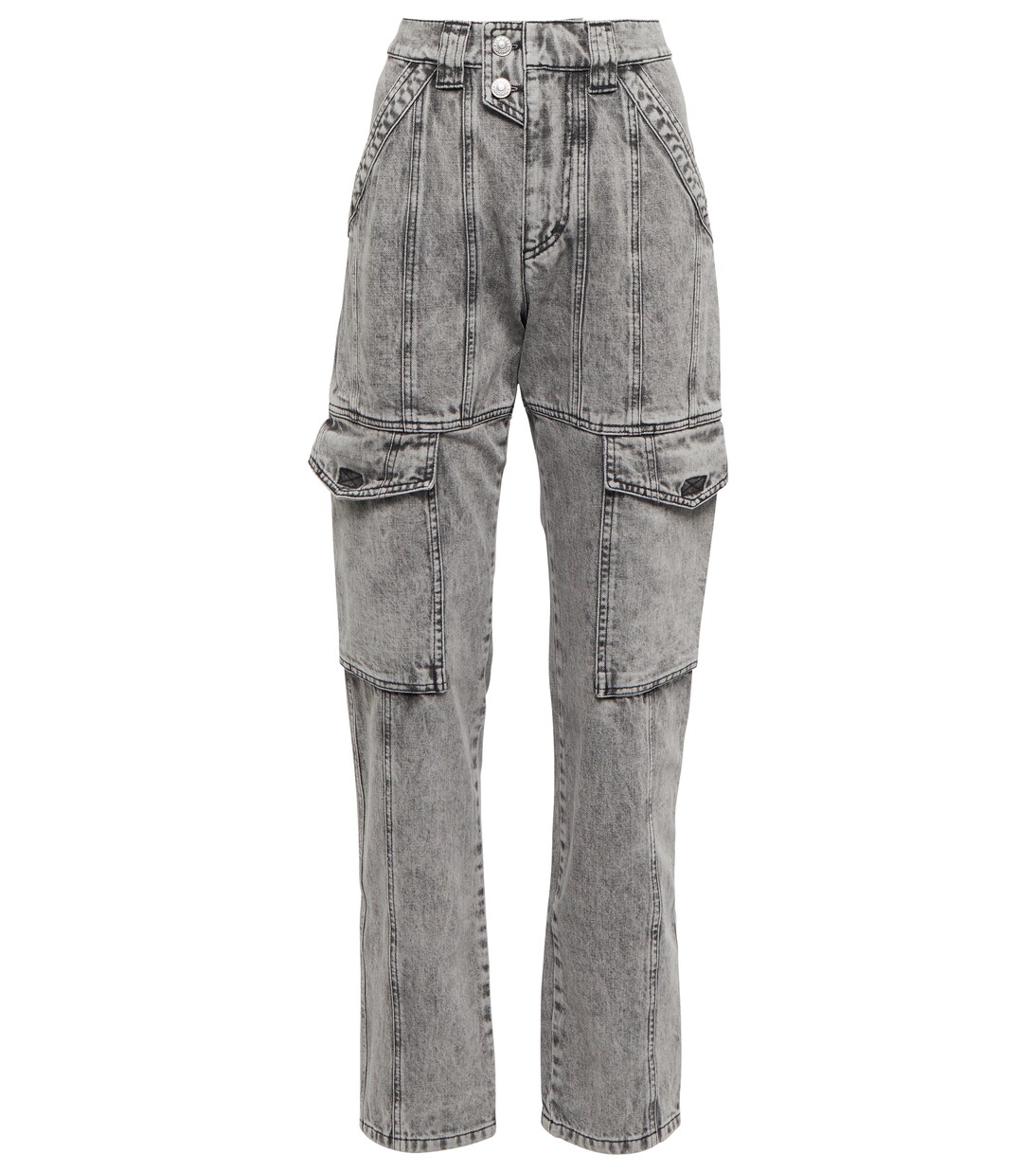High-Rise Cargo-Jeans Vayoneo | Marant Etoile