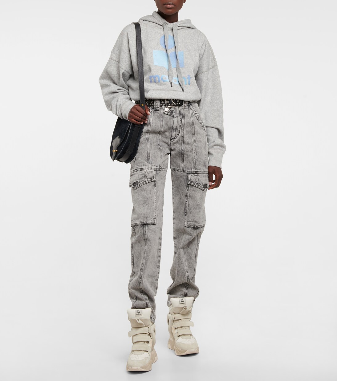 High-Rise Cargo-Jeans Vayoneo | Marant Etoile