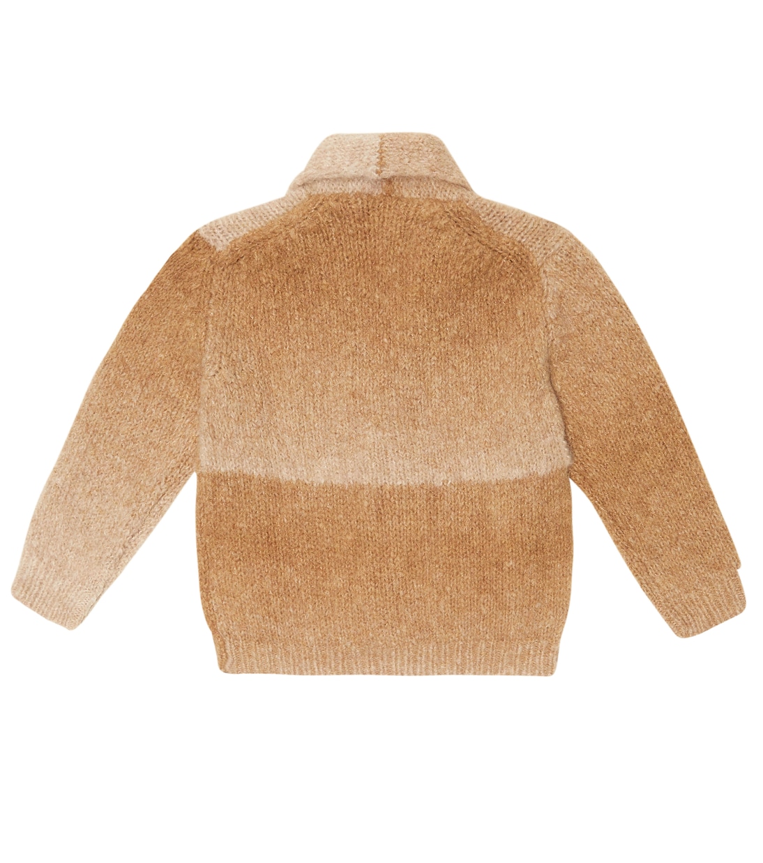 Dégradé alpaca-blend knit cardigan | Il Gufo