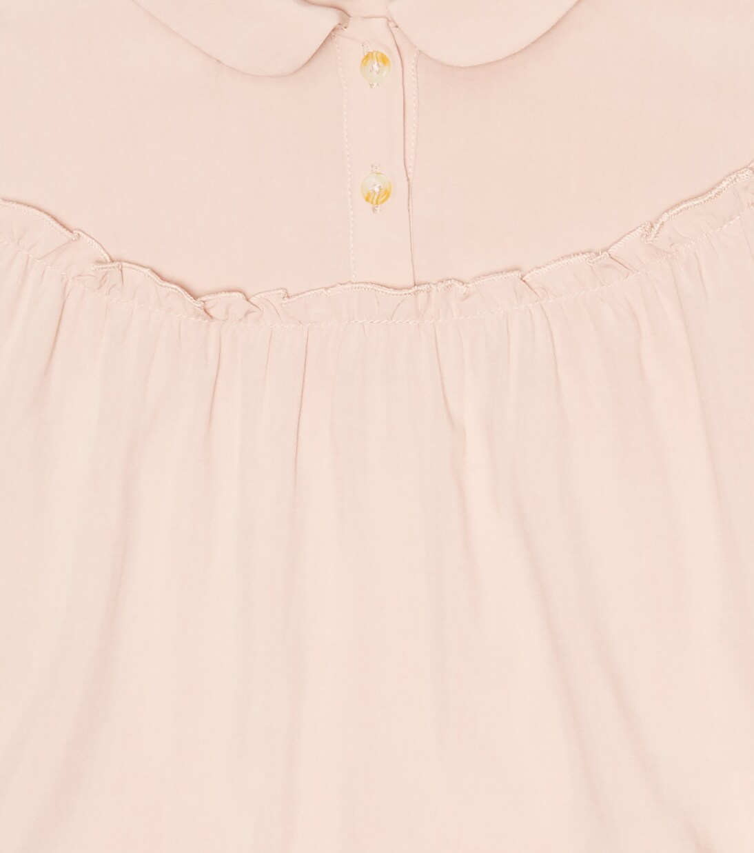 Ruffle-trimmed blouse | Donsje