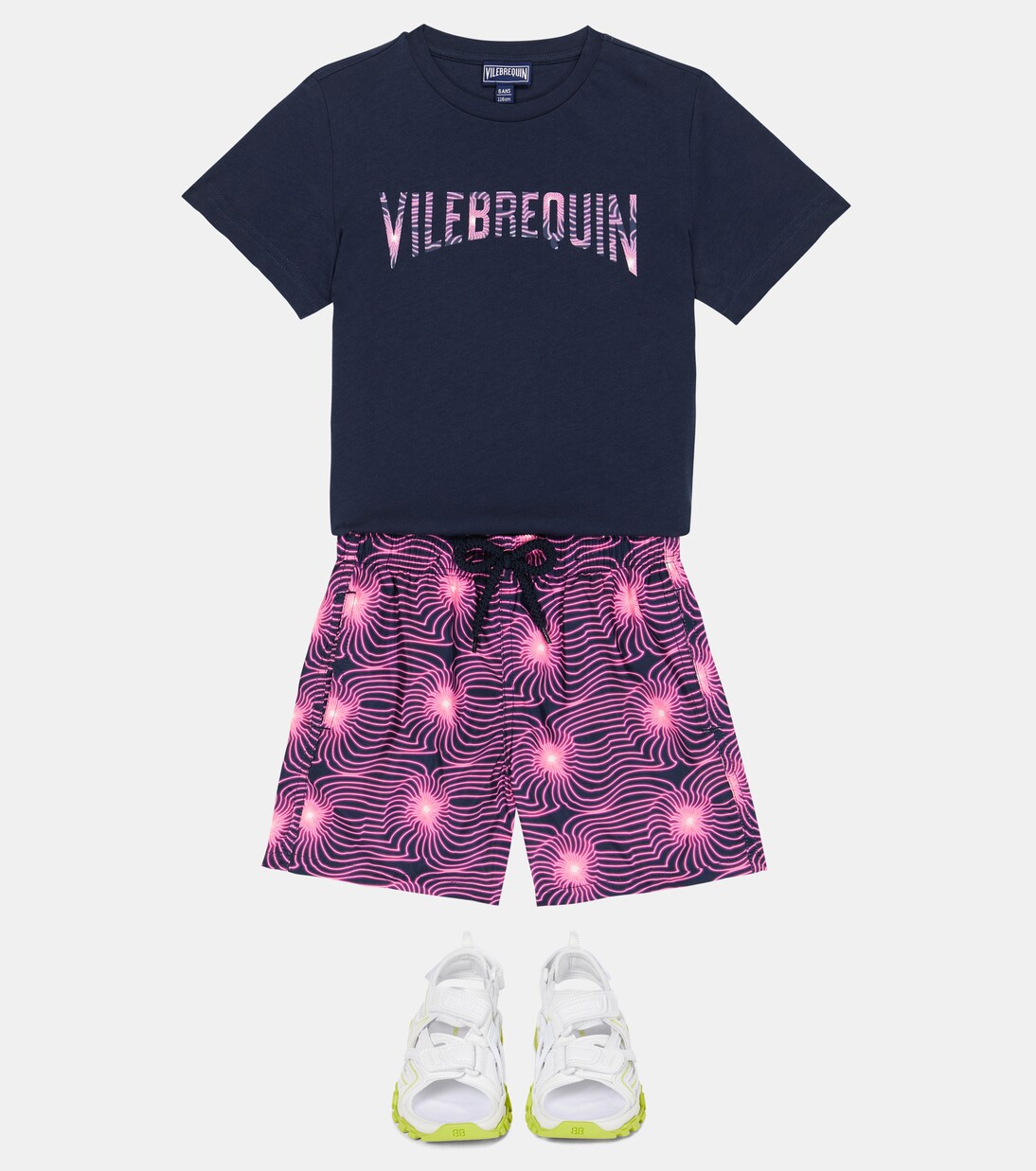 Thomy printed cotton T-shirt | Vilebrequin Kids