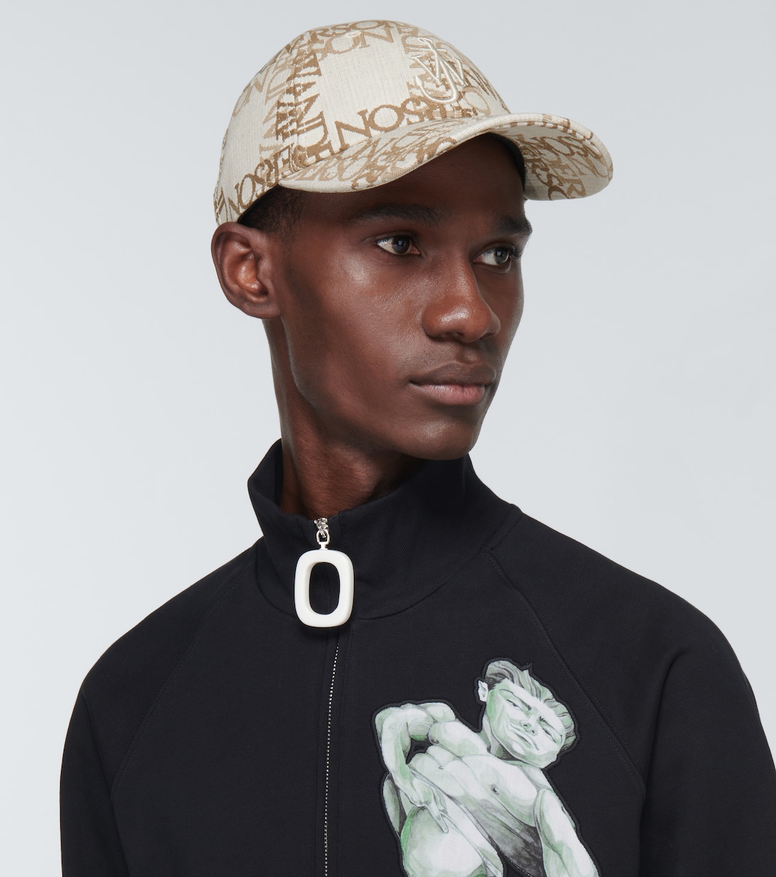 Gorra con logo en jacquard | JW Anderson