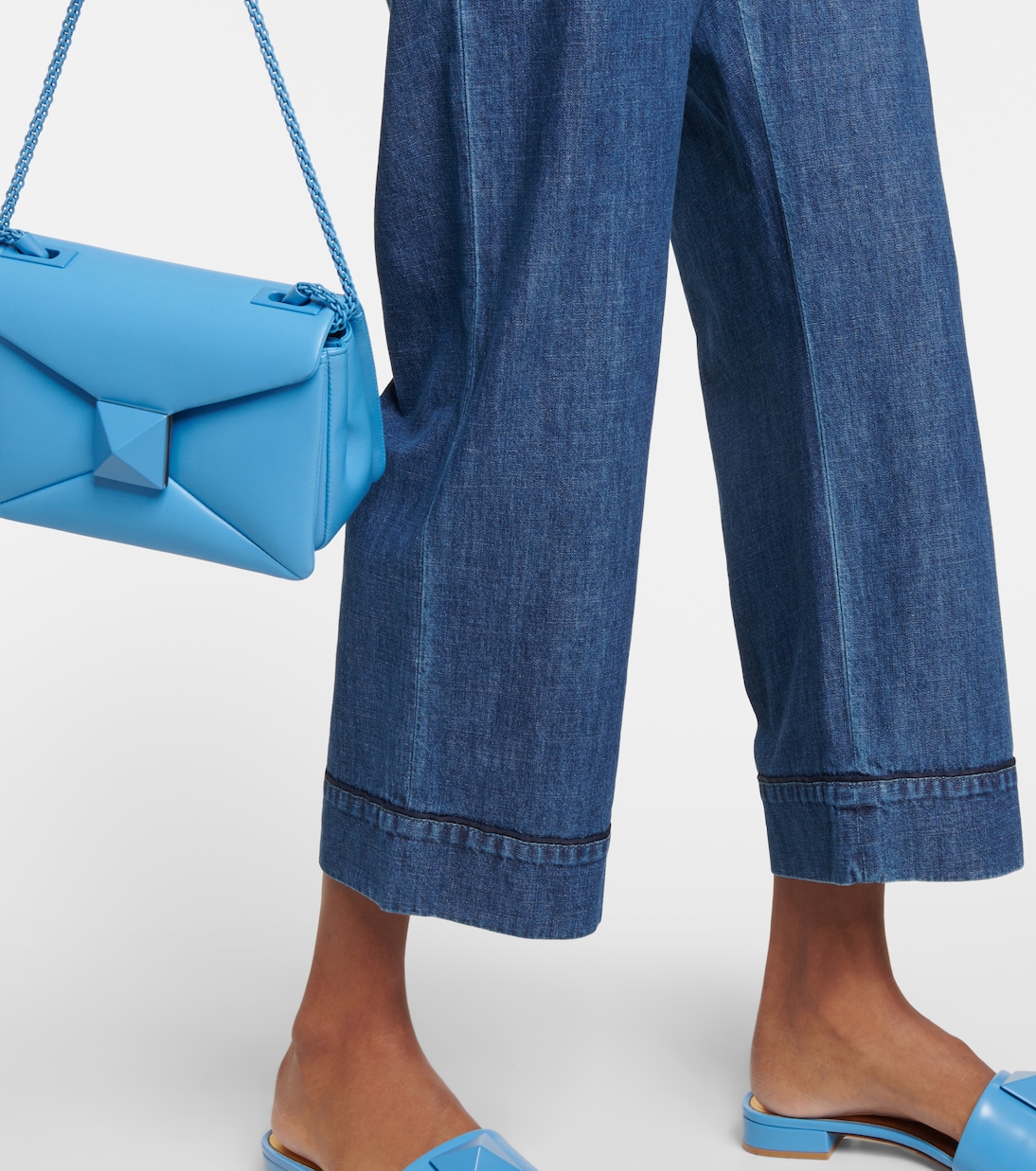 Weite Hose aus Denim | Valentino