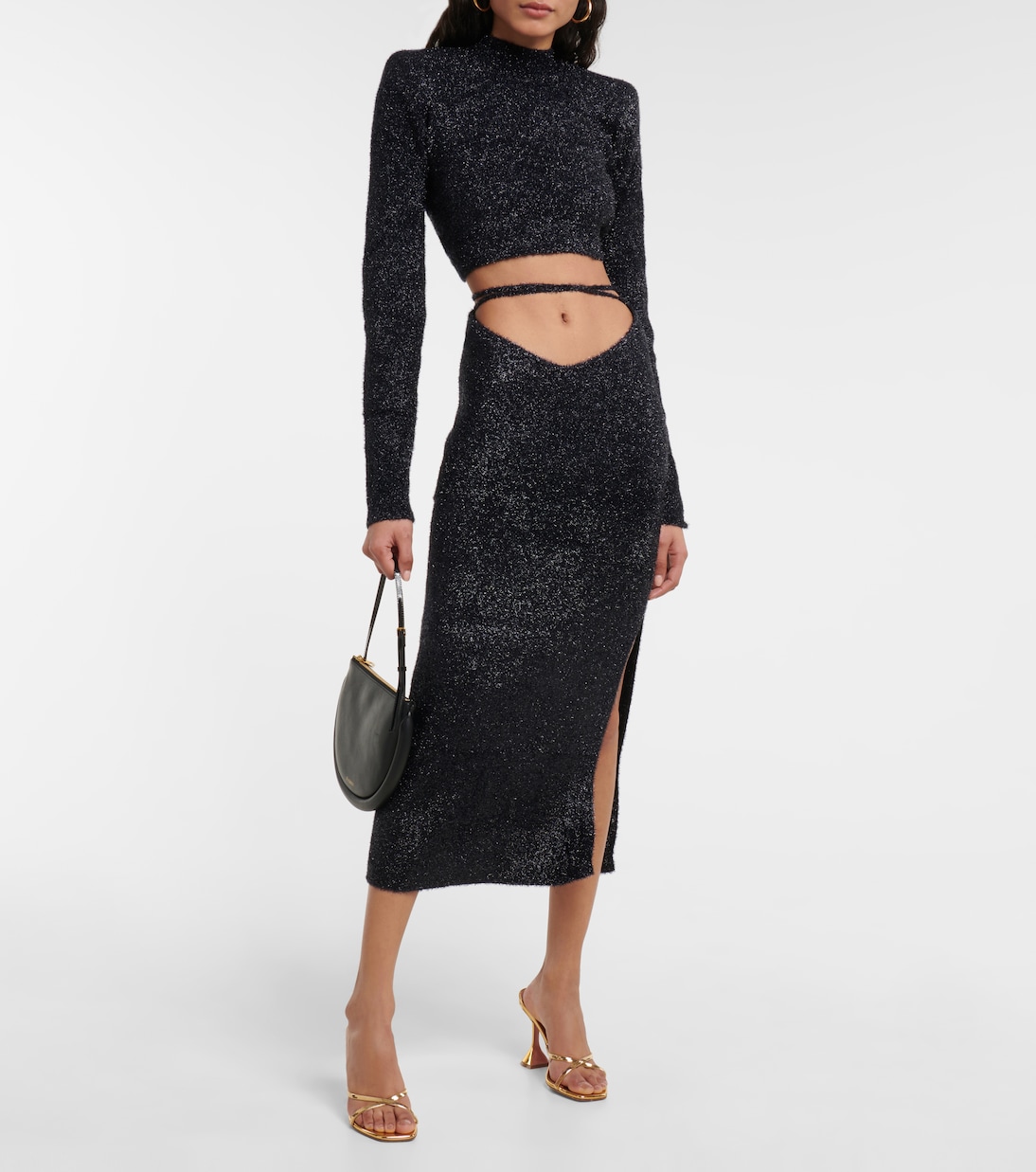 Midirock aus Strick | Rotate