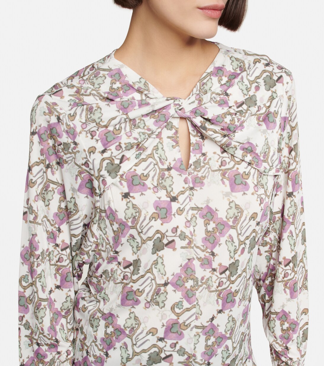 Bedrucktes Top Jociae aus Jersey | Isabel Marant