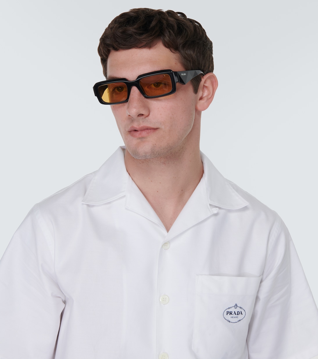 Symbole rectangular sunglasses | Prada