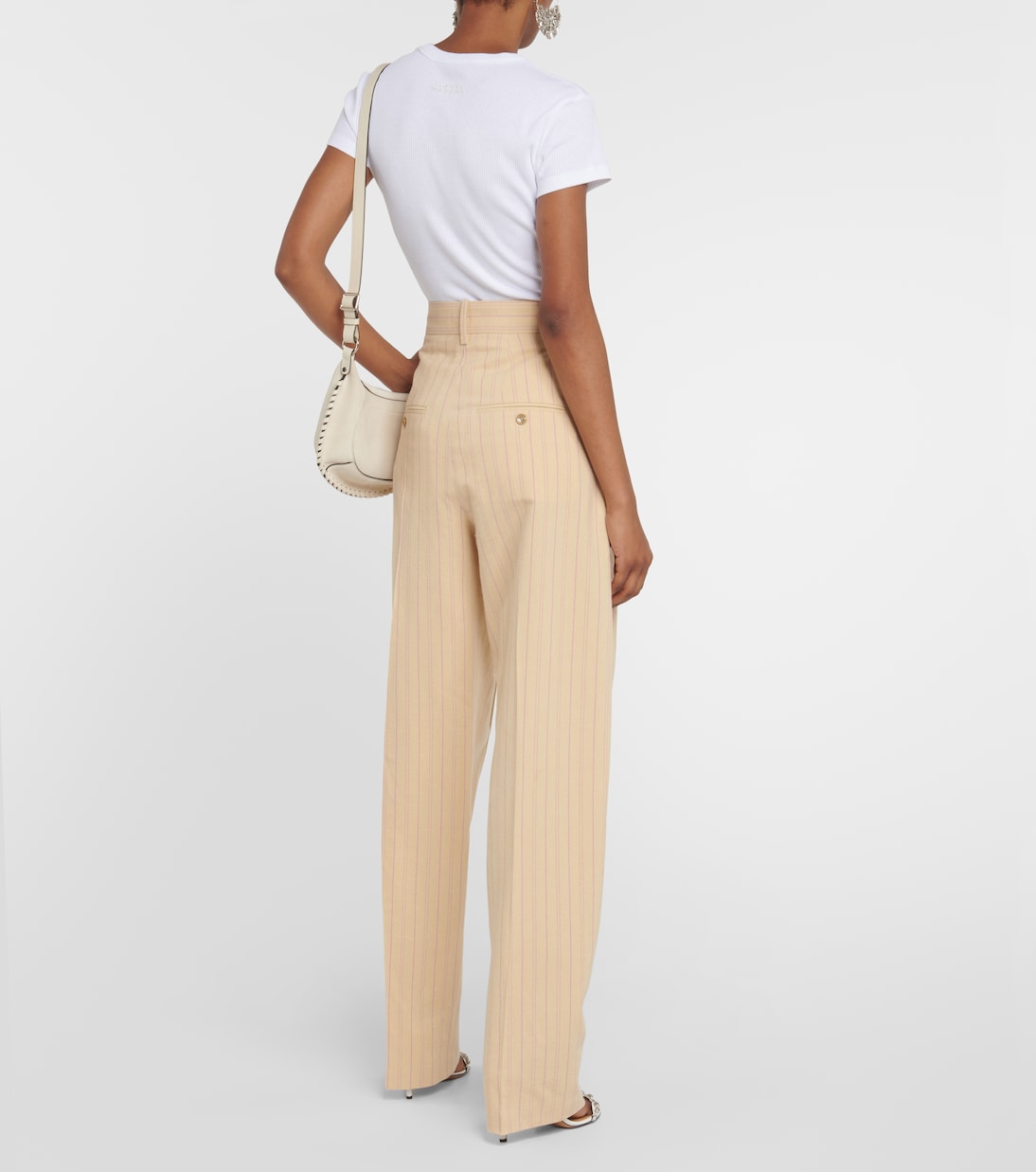 Pantalon Sopiavea à taille haute | Isabel Marant