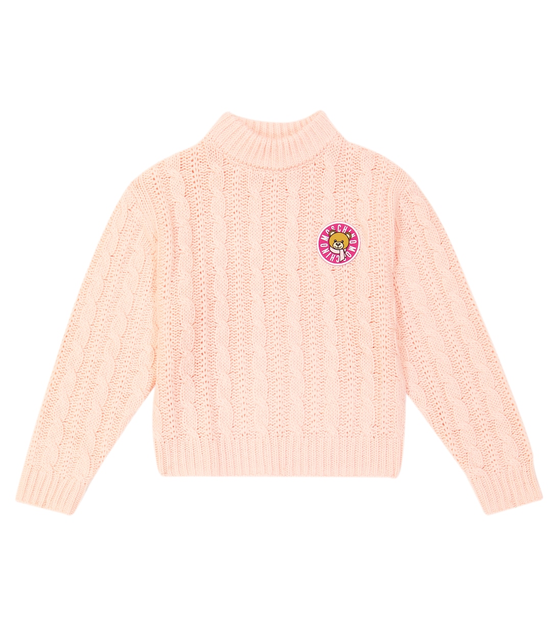 Teddy Bear wool and cotton sweater | Moschino Kids
