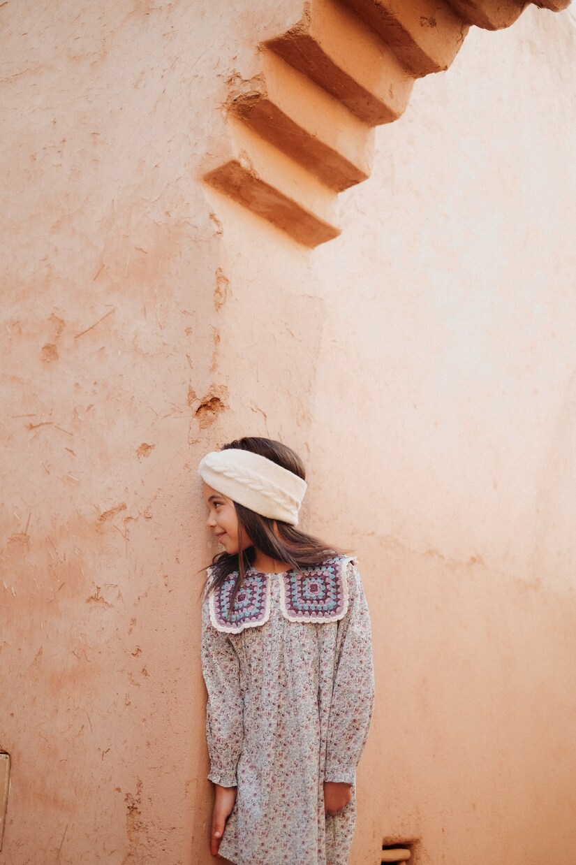 Warise floral cotton crochet dress | Louise Misha