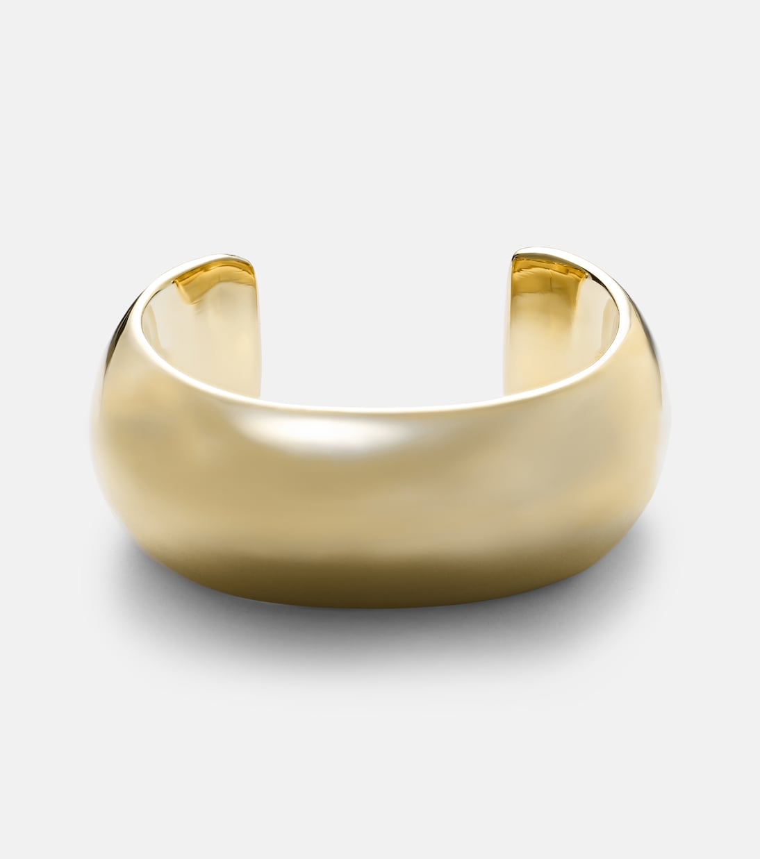 Globe Small 10kt gold-plated cuff bracelet | Jennifer Fisher