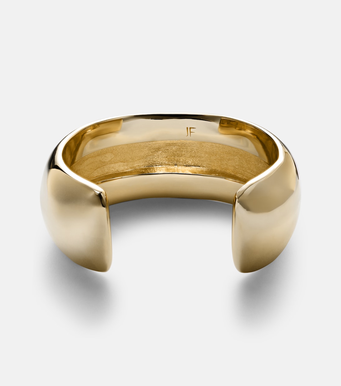 Globe Small 10kt gold-plated cuff bracelet | Jennifer Fisher