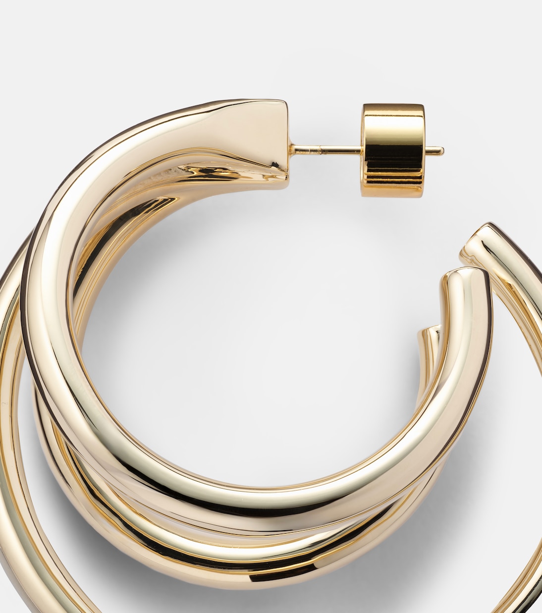 Boucles d'oreilles Triple Baby en plaqué or 10 ct | Jennifer Fisher