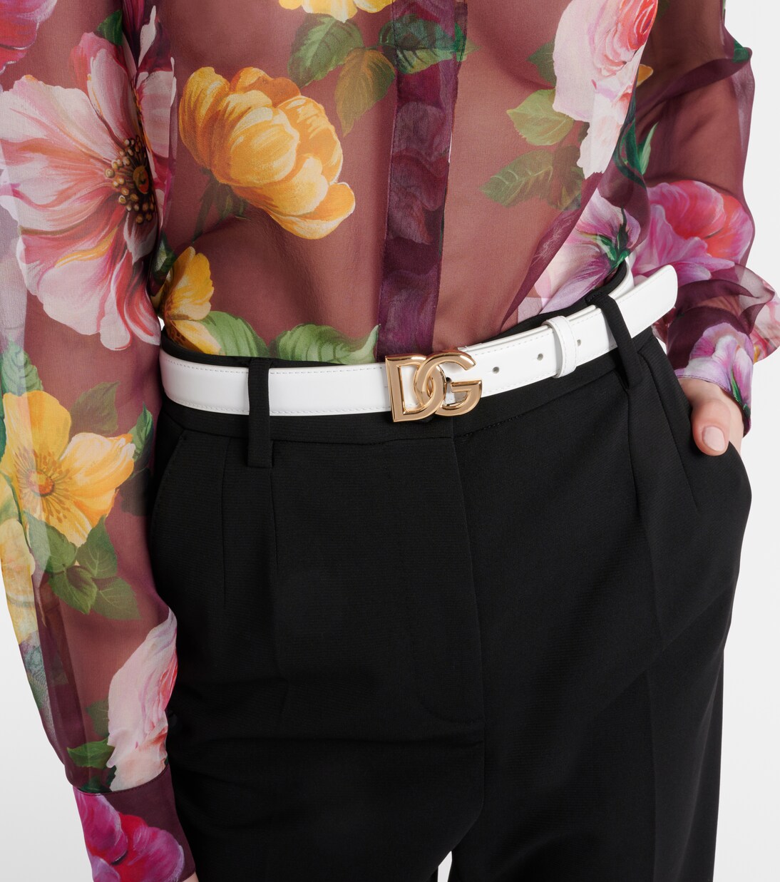 DG leather belt | Dolce&Gabbana