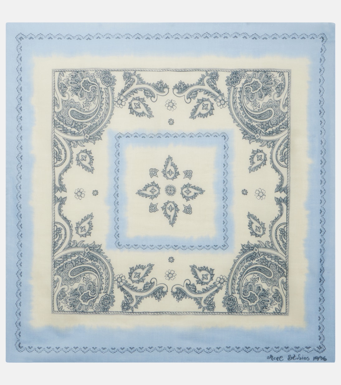 Foulard imprimé en laine | Acne Studios