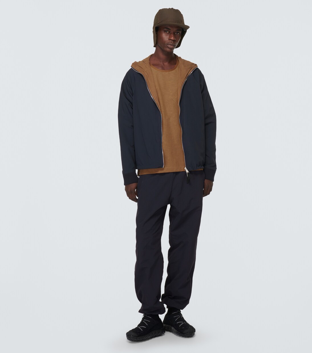 Rafn cotton and linen-blend T-shirt | Ranra