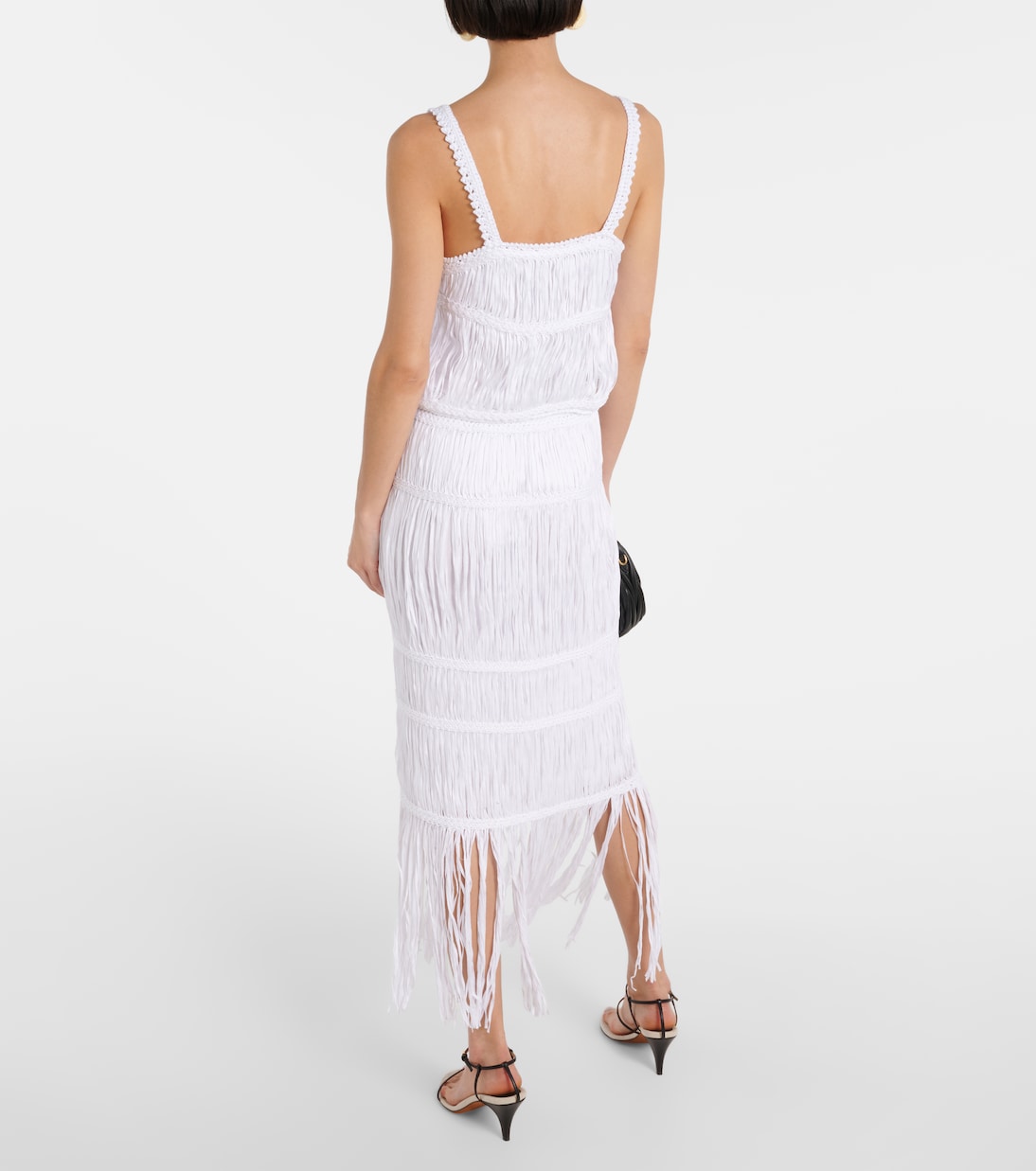 Cropped-Top Sterling aus Makramee | Simkhai