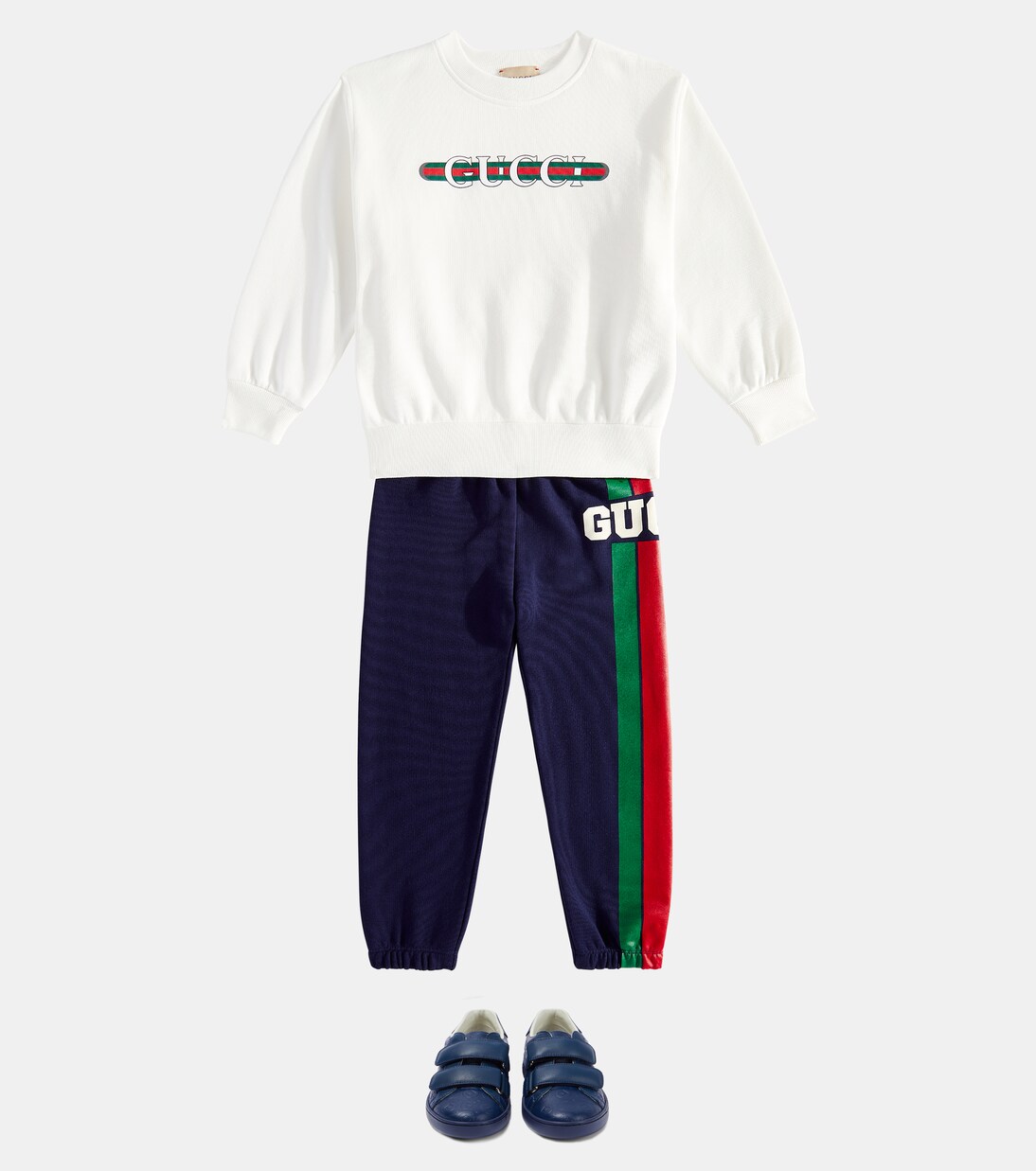 Printed cotton sweatshirt | Gucci Kids
