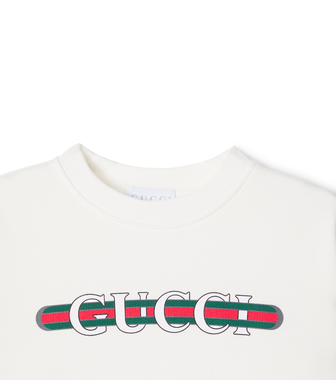 Printed cotton sweatshirt | Gucci Kids