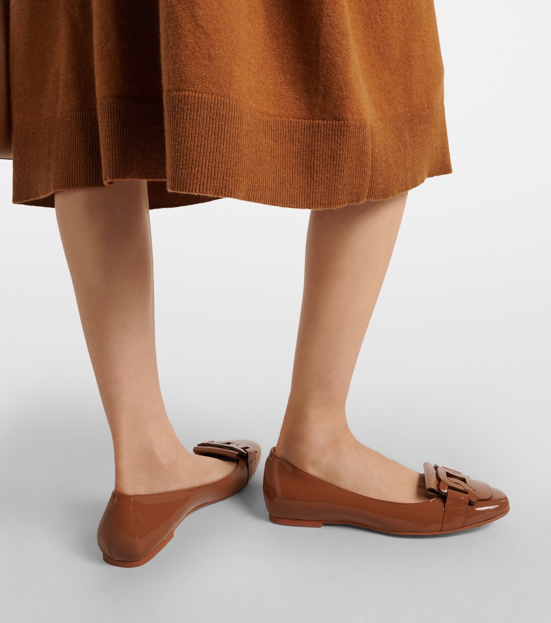 Kate patent leather ballet flats | Tod's