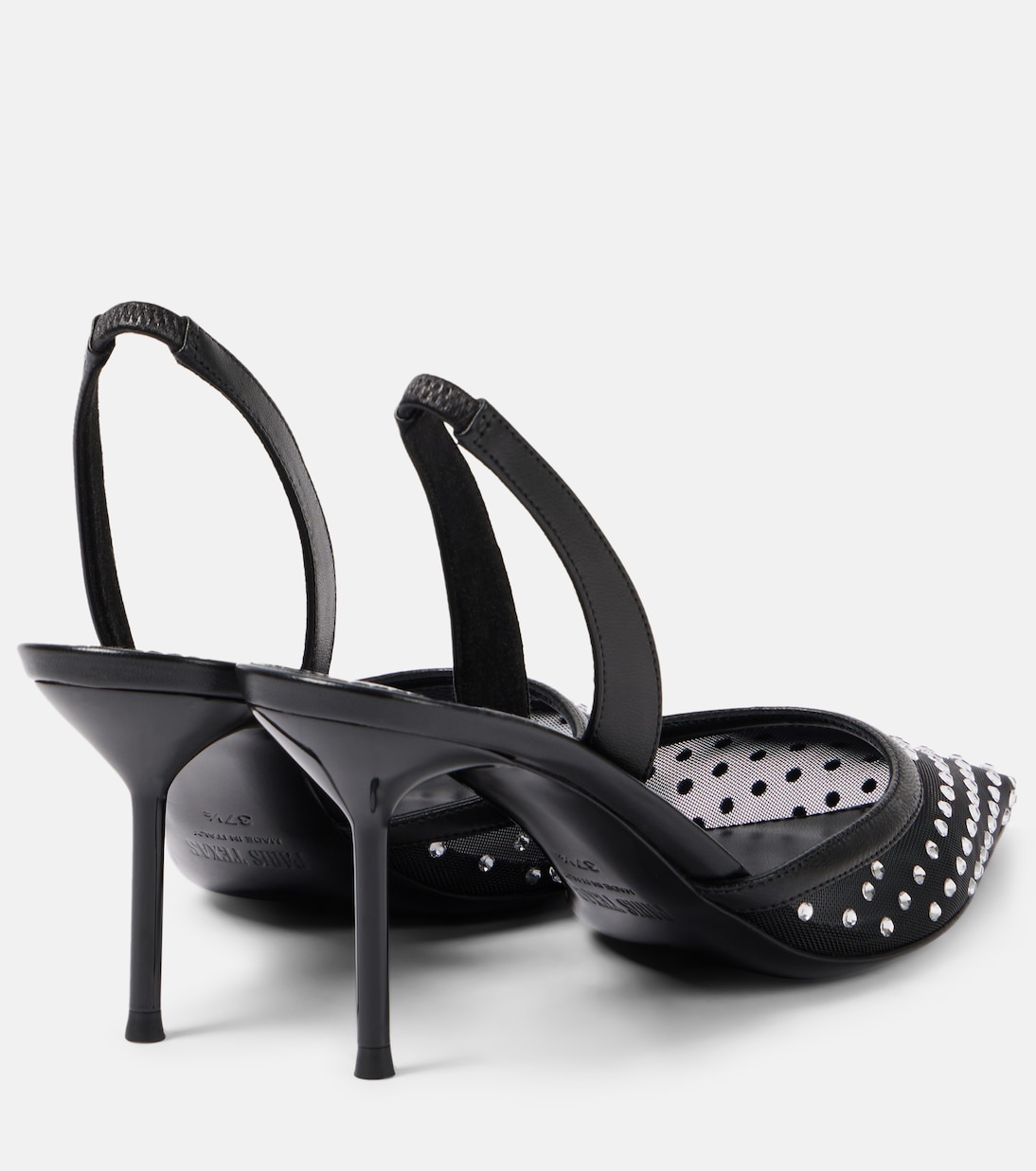 Escarpins Lidia 70 en résille à ornements | Paris Texas