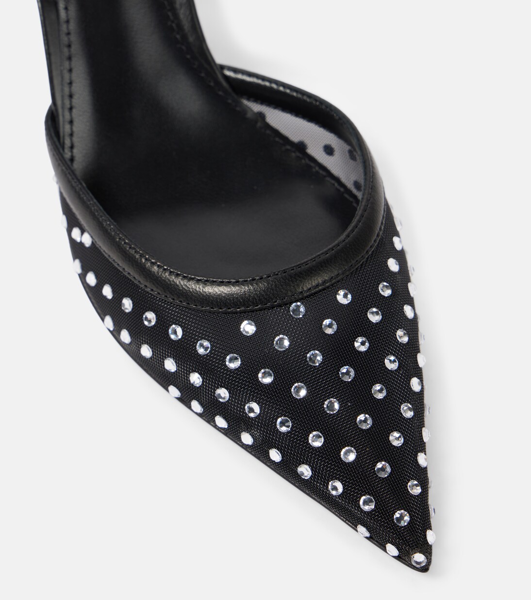 Escarpins Lidia 70 en résille à ornements | Paris Texas