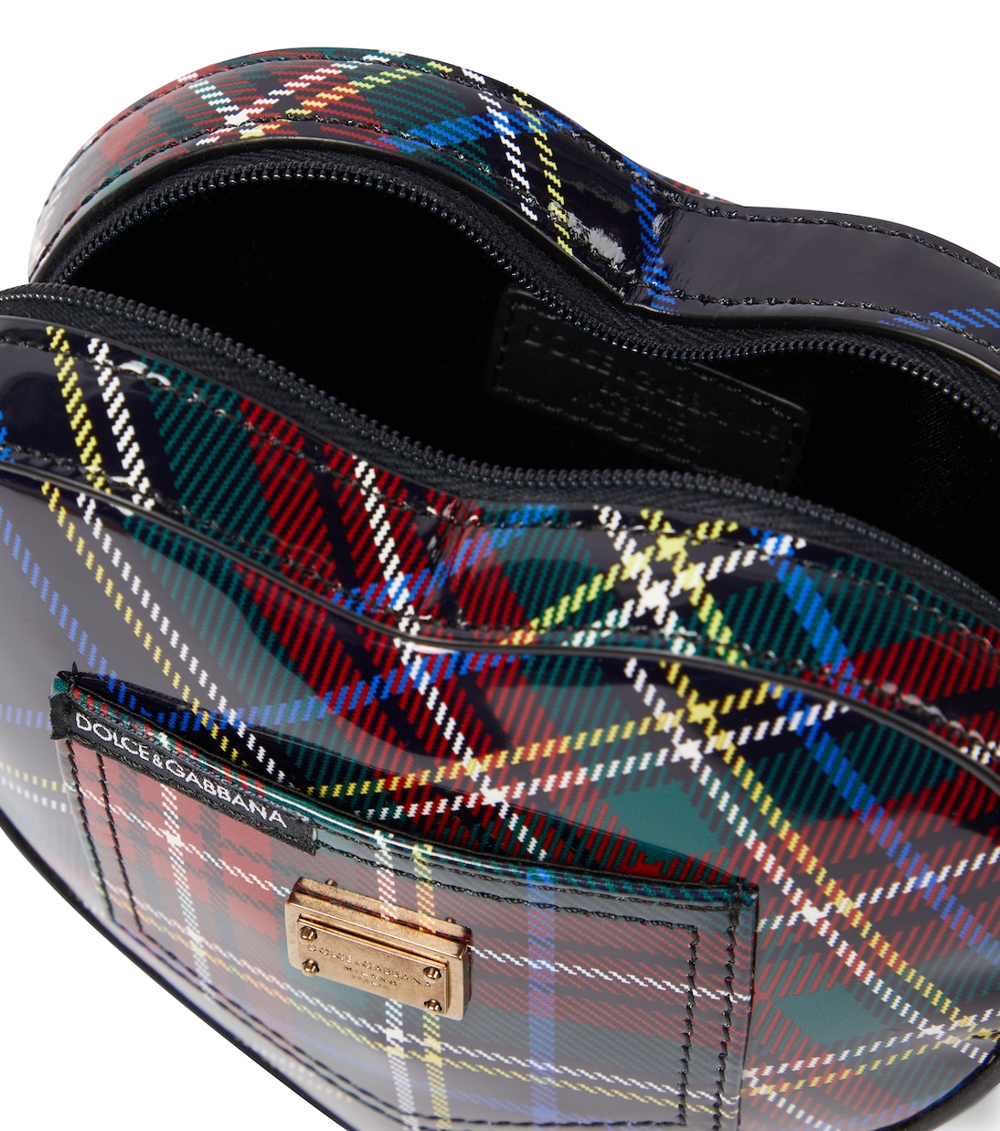 DG Girlie Heart leather shoulder bag | Dolce&Gabbana Kids