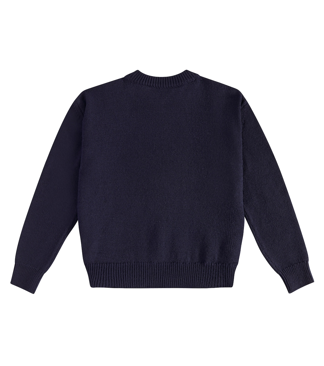 Virgin wool jacquard sweater | Dolce&Gabbana Kids
